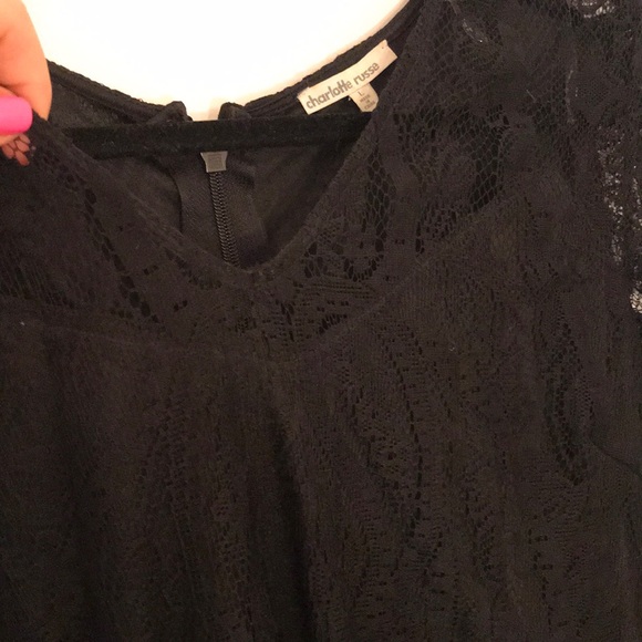 Lace Romper - Picture 2 of 4